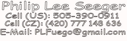 Contact Infor for Philip Lee Seeger